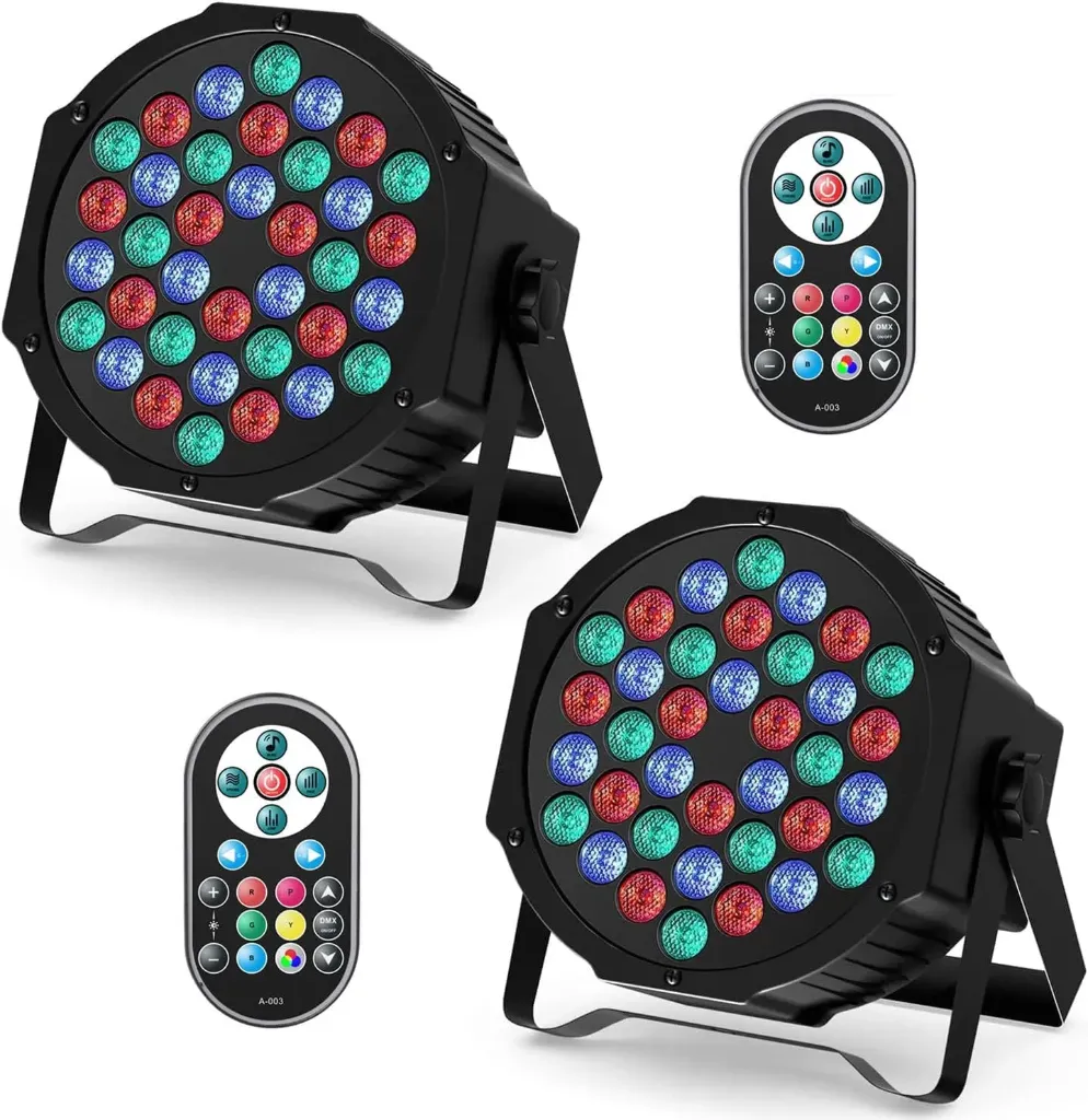 2 Holdamp 36 LED Par Scheinwerfer