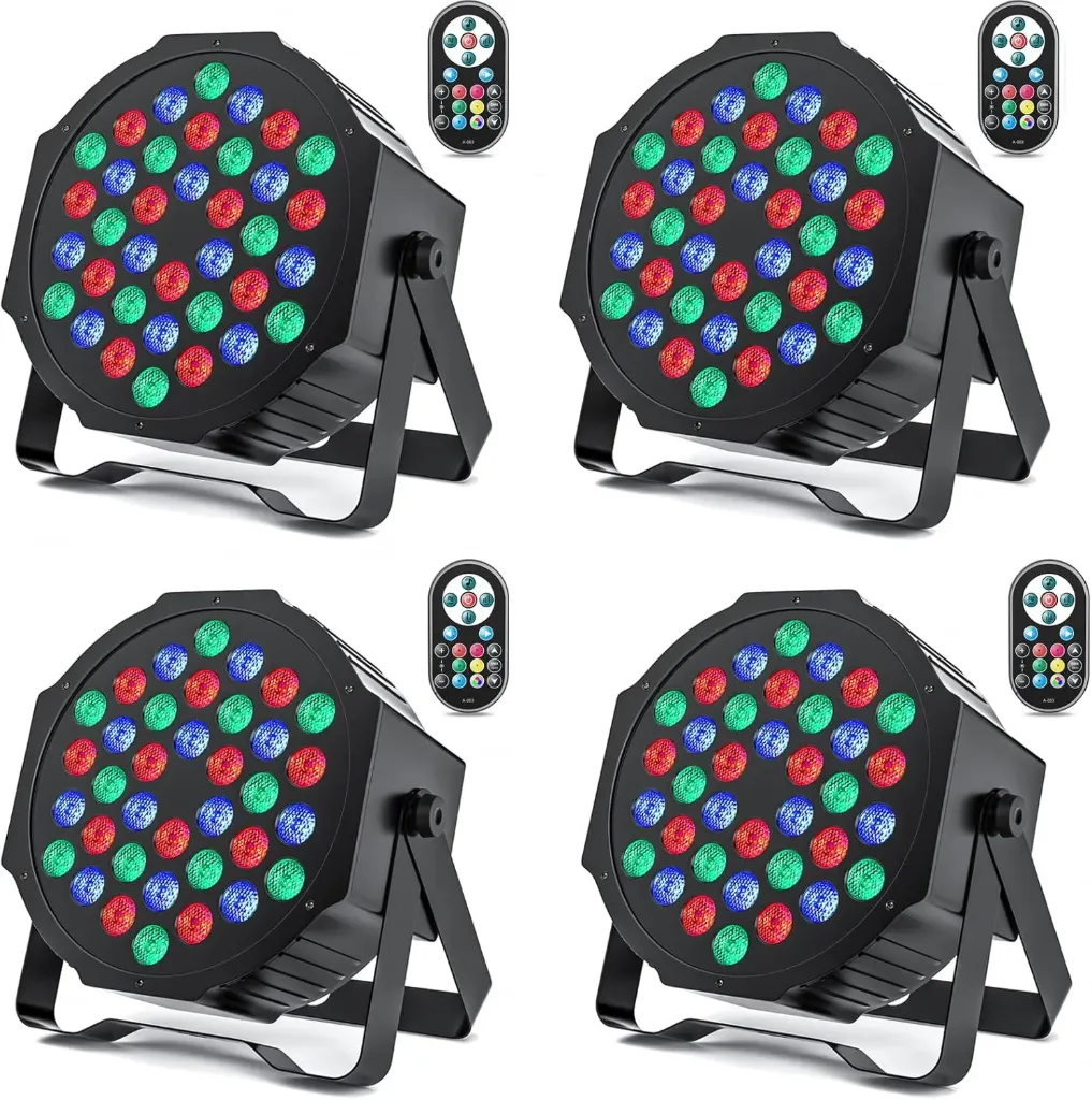 4 Holdamp 36 LED Par Scheinwerfer