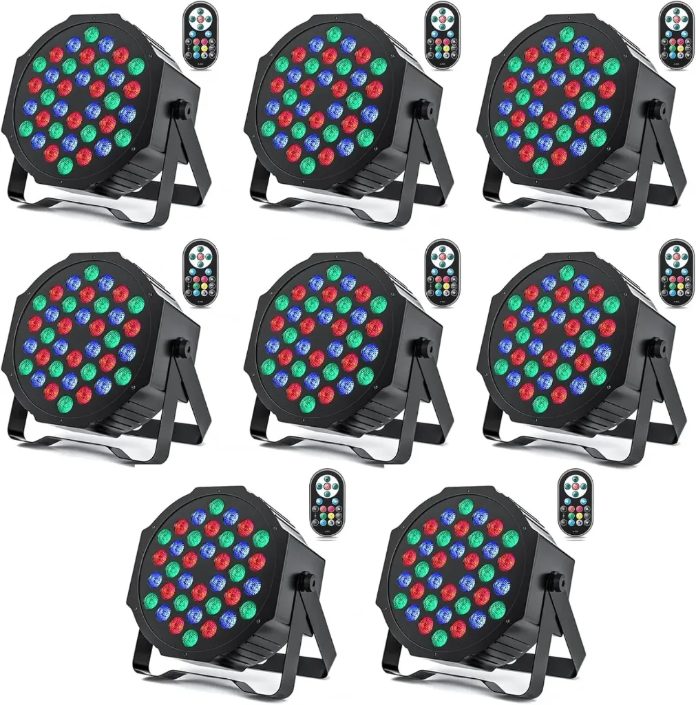 8 Holdamp 36 LED Par Scheinwerfer