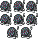 8 Holdamp 36 LED Par Scheinwerfer