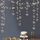 Diamanten Girlande
