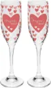 Sektglas Set mit Motiv