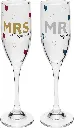 Sektglas Set mit Motiv