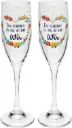 Sektglas Set mit Motiv