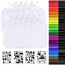 Lätzchen zum Bemalen für Babyparty