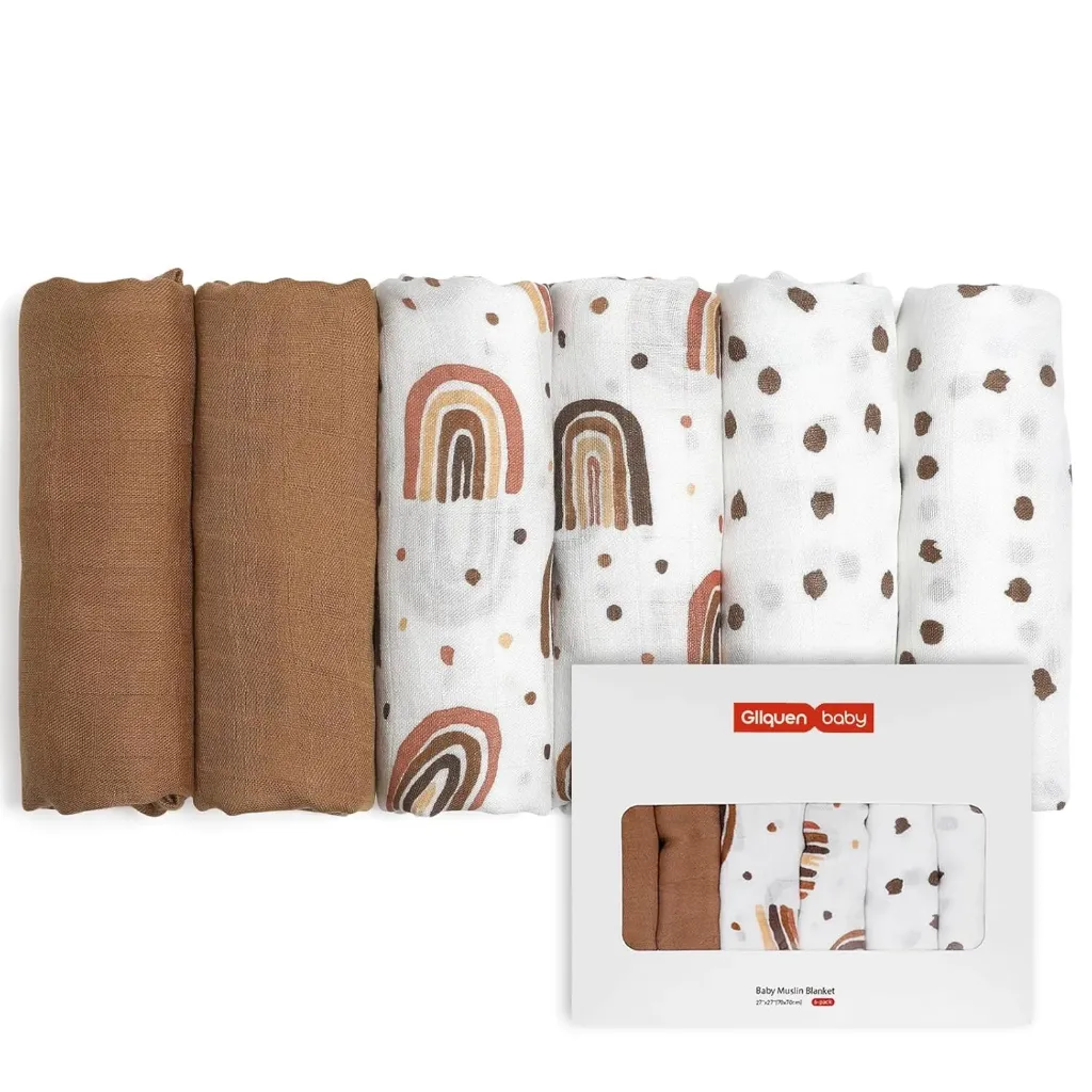 Musselintücher für Babys