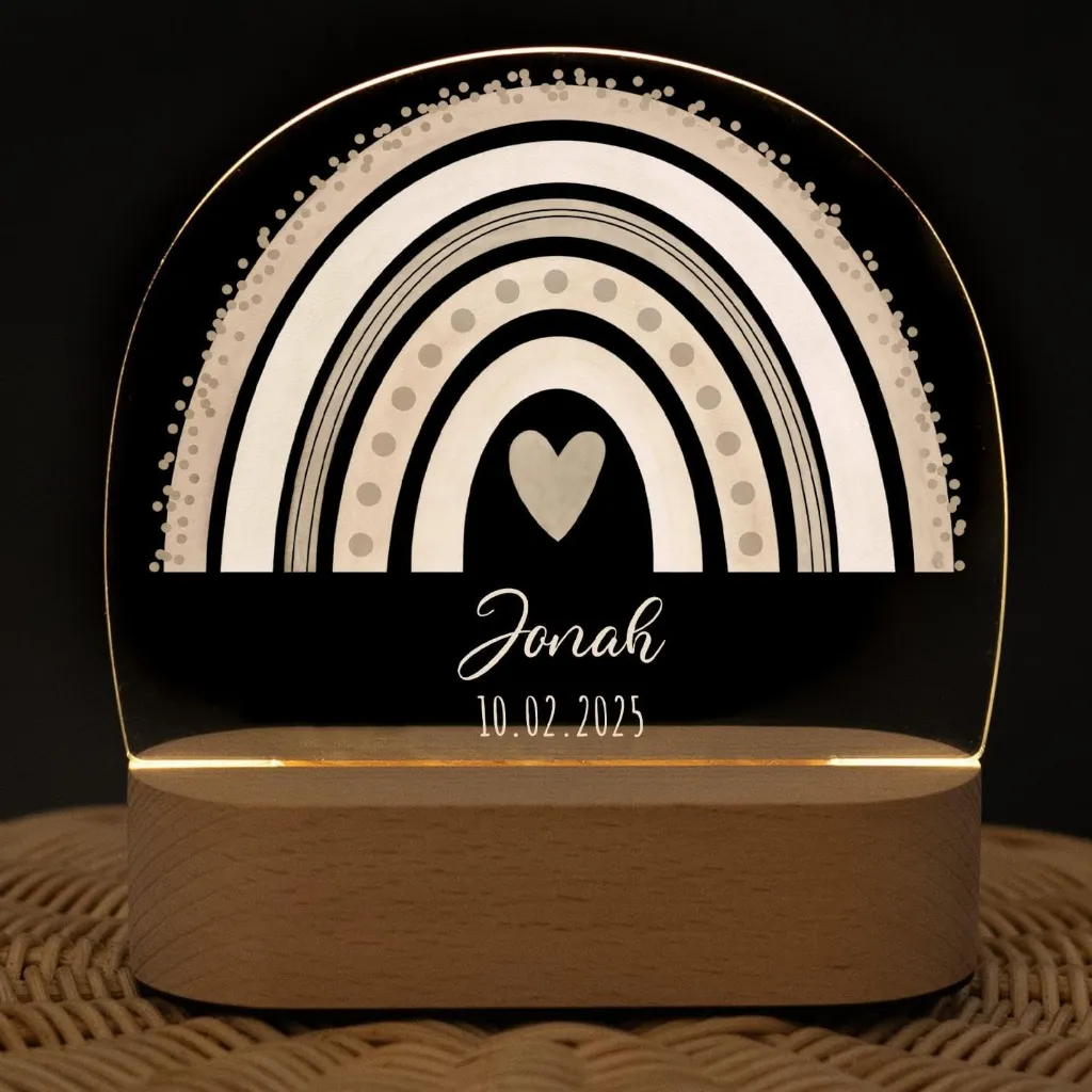 Personalisiertes Nachtlicht für Babys