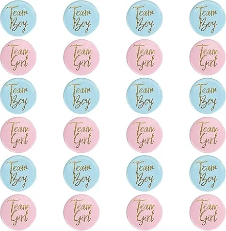 Geschlechts Aufkleber Gender Reveal