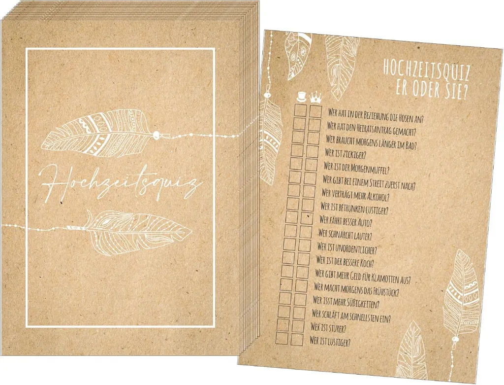 Hochzeitsquiz