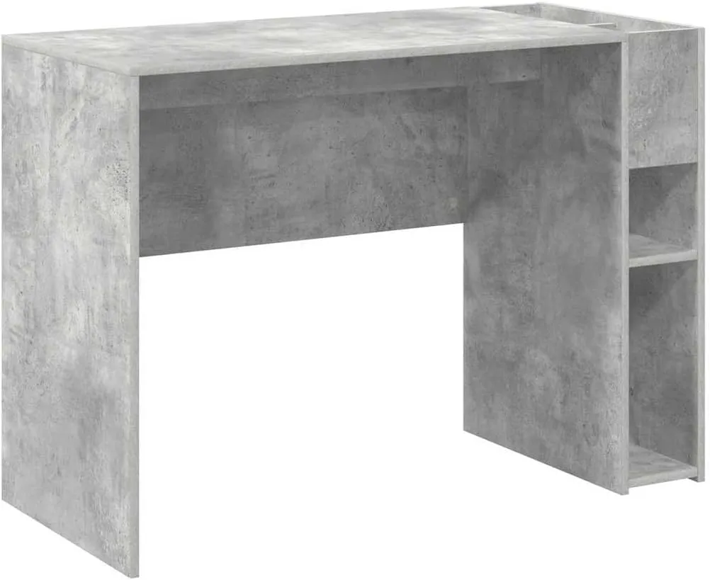 Schreibtisch in Betonoptik