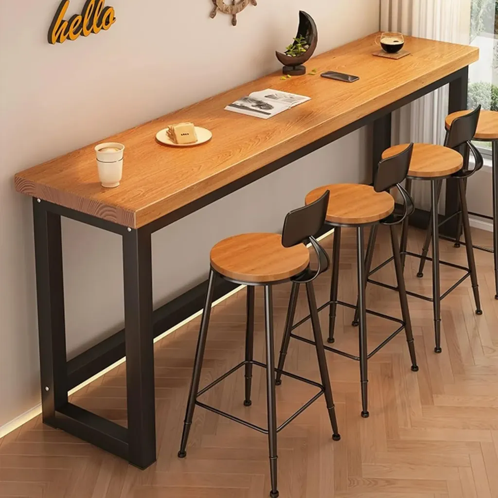 Langer Hochtisch 120 x 30 x 105cm