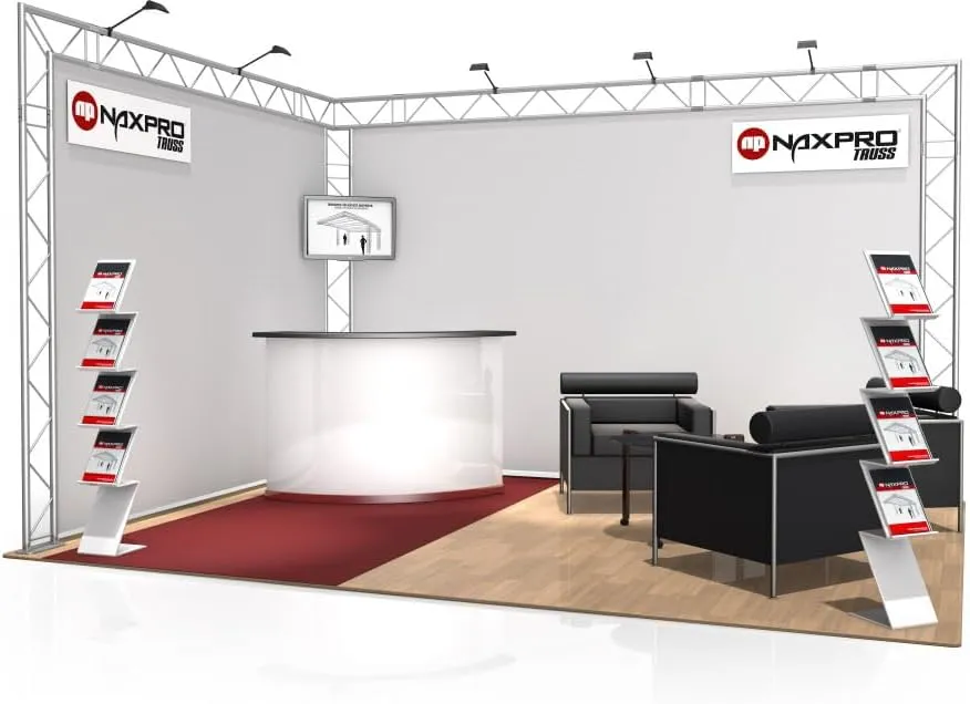 Naxpro-Truss Messestand 12qm