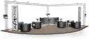 Naxpro-Truss Messestand 48qm