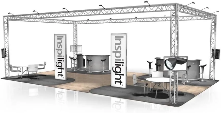 Naxpro-Truss Messestand 60qm