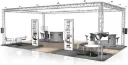 Naxpro-Truss Messestand 60qm