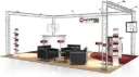Naxpro-Truss Messestand 24qm