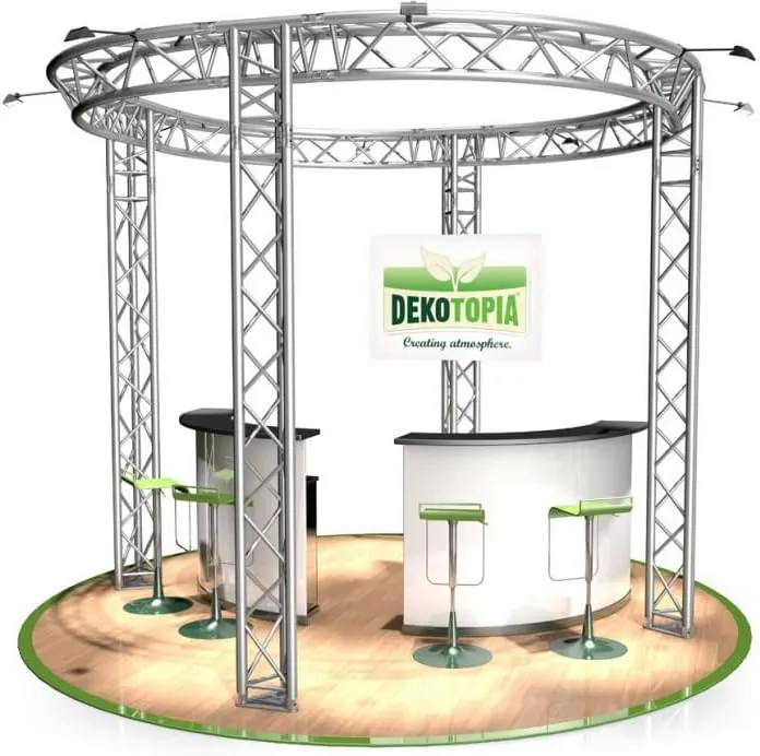 Naxpro-Truss Messestand 33qm