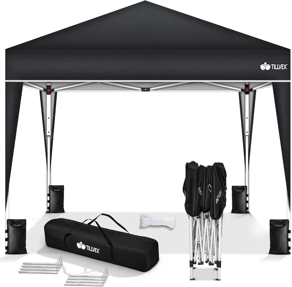 Pavillion 3 x 3m schwarz