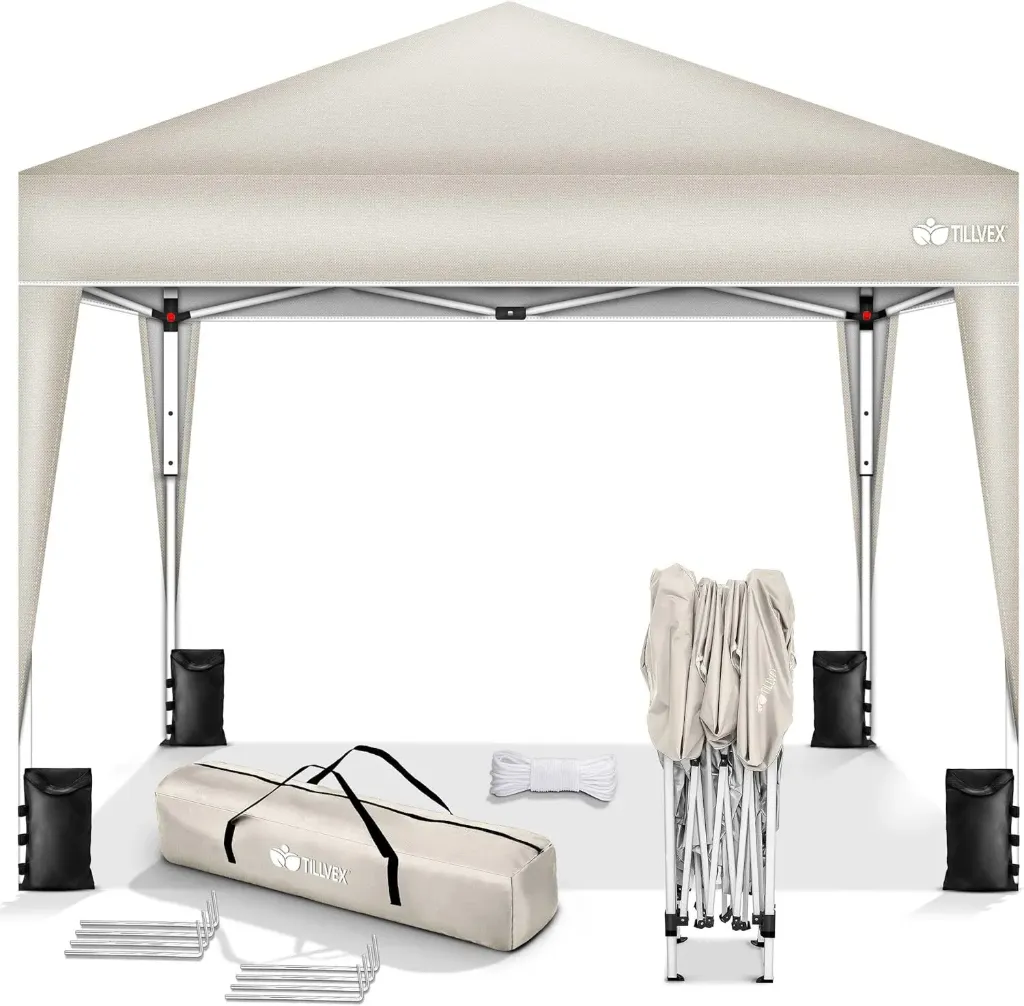 Pavillion 3 x 3m beige