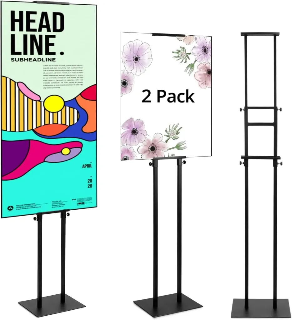 Doppelseitiger Plakatständer