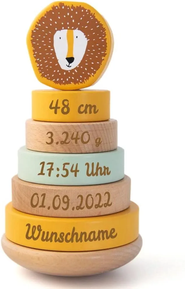 Elefantasie Stapelturm Löwe