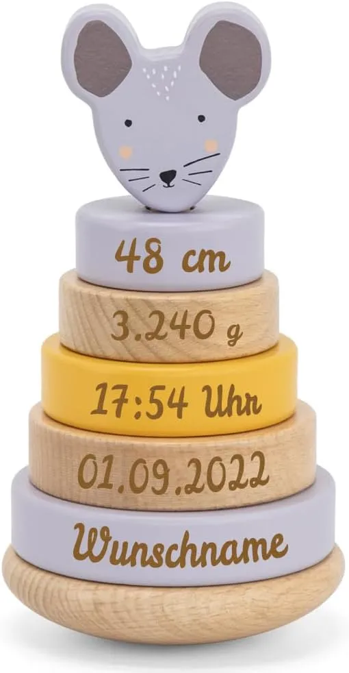 Elefantasie Stapelturm Maus