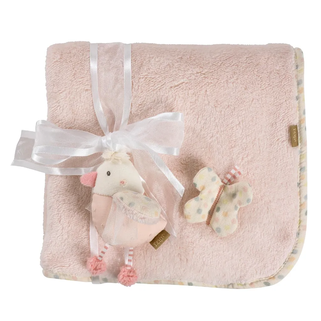 Fehn Kuscheldecke mit Tiermotiven