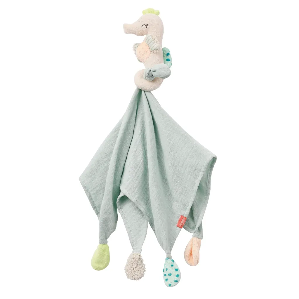 Fehn Schmusetuch Baby mit Tieren