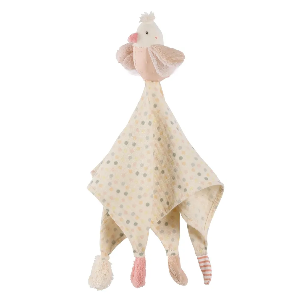 Fehn Schmusetuch Baby mit Tieren