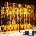 Lichtervorhang mit LEDs