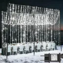 Lichtervorhang mit LEDs