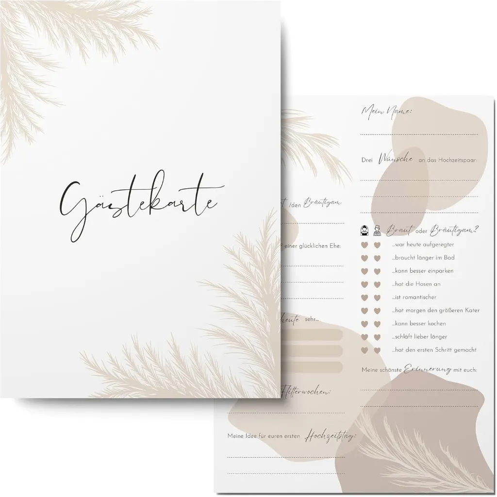 Hochzeit Gästebuch