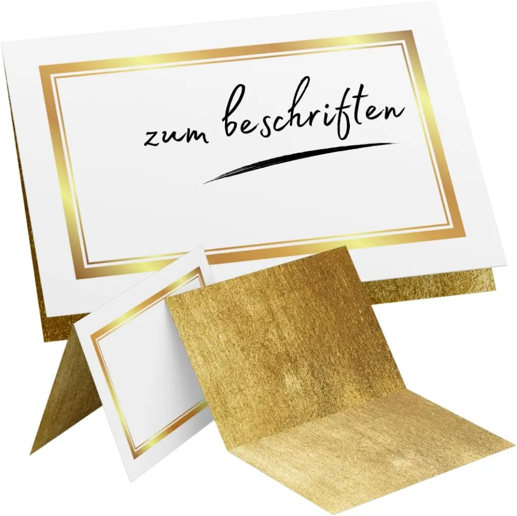 50 Tischkarten