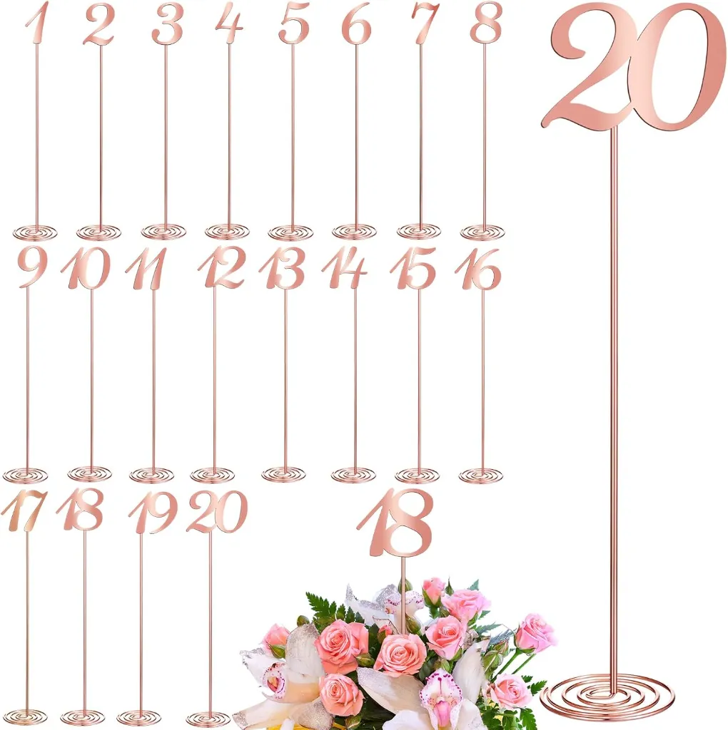 20 Tischnummern