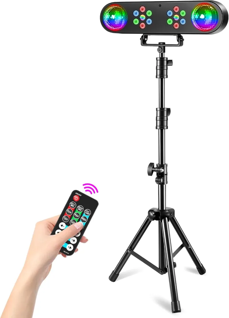 Discolicht mit Stativ