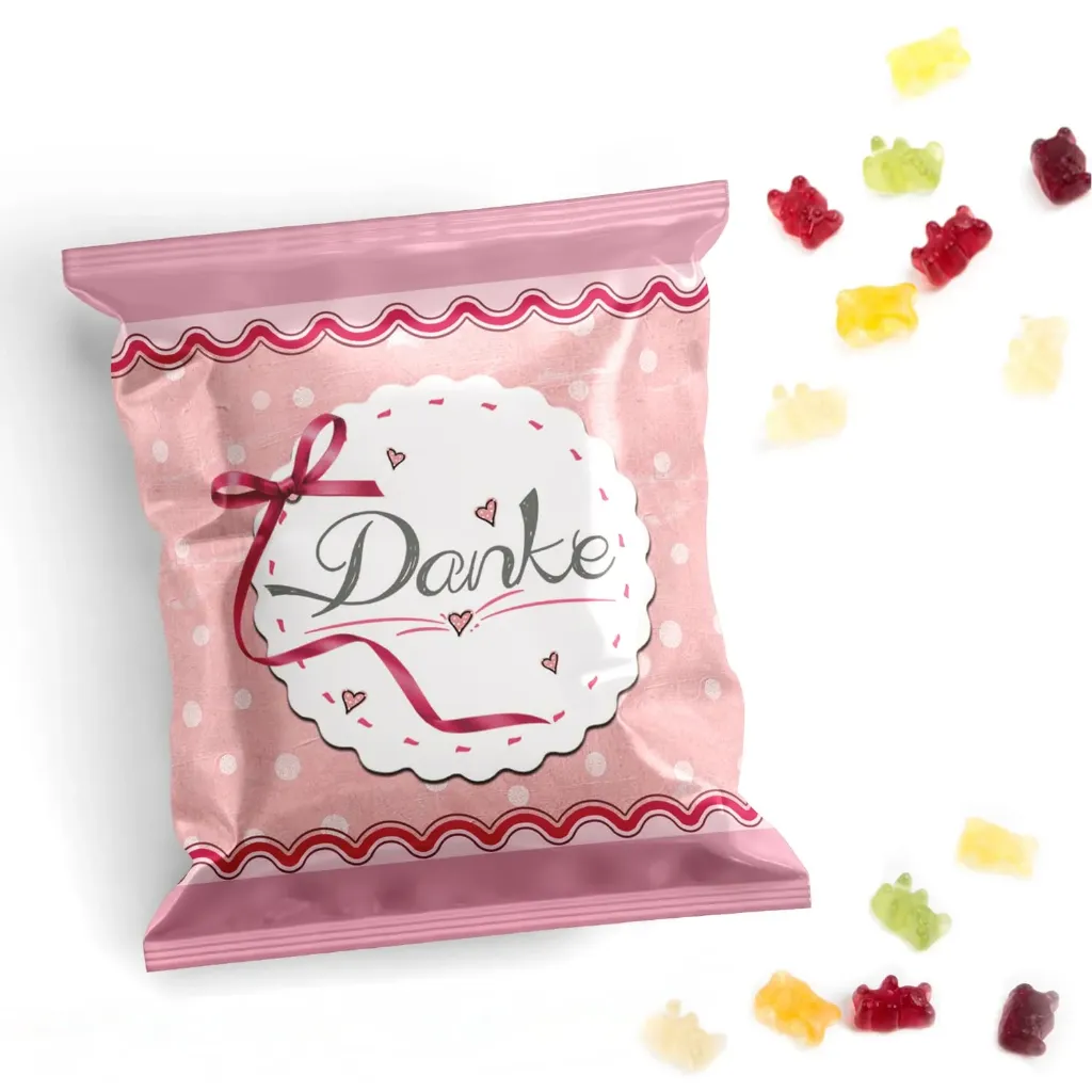 100 Fruchtgummi Gastgeschenk