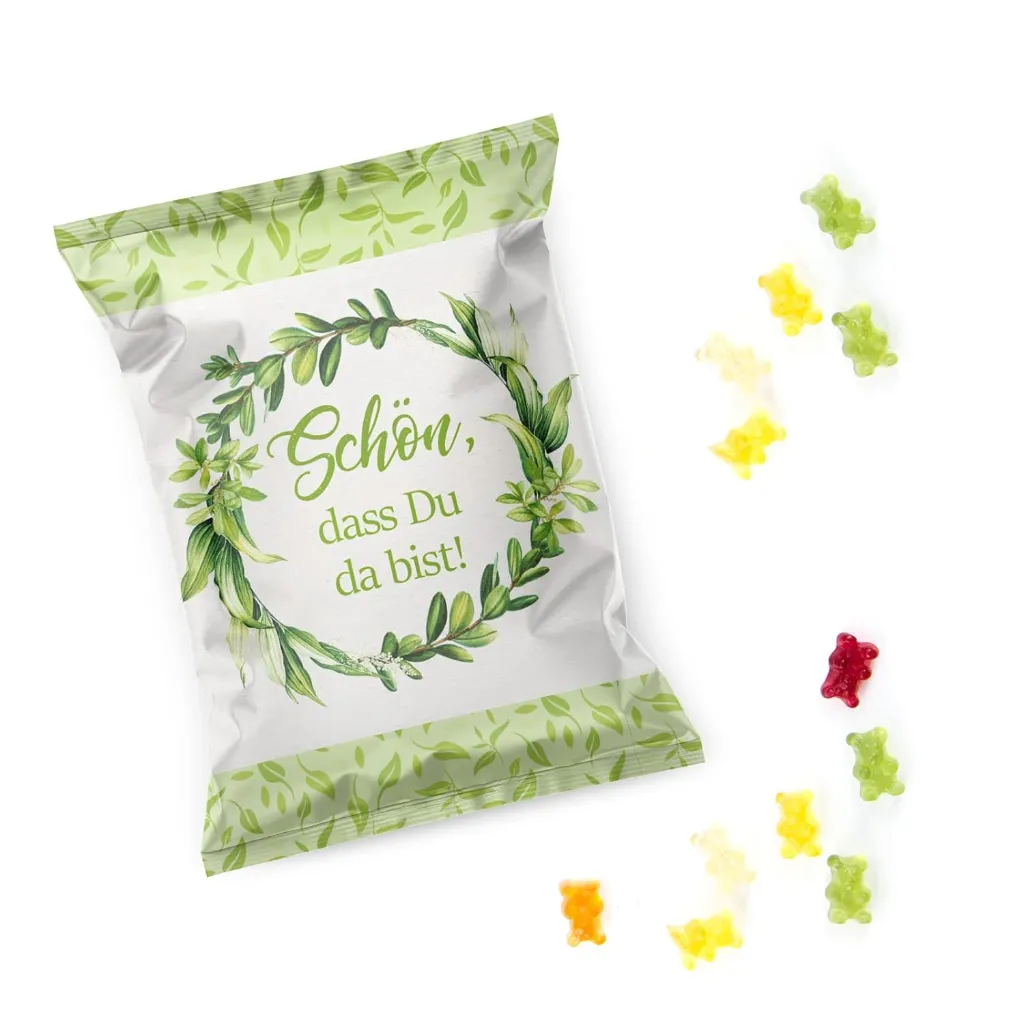 50 Fruchtgummi Gastgeschenk