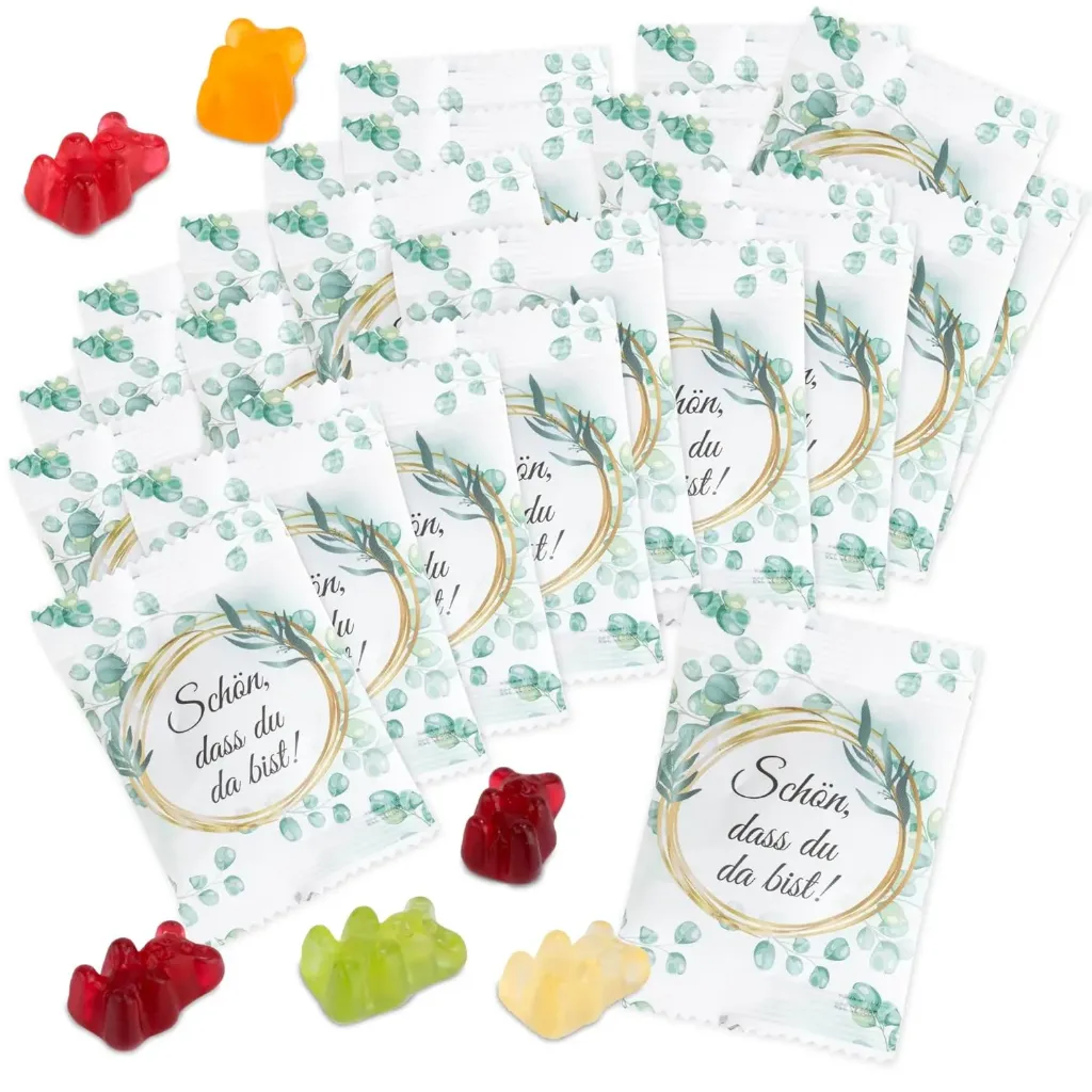 25 Fruchgummitütchen