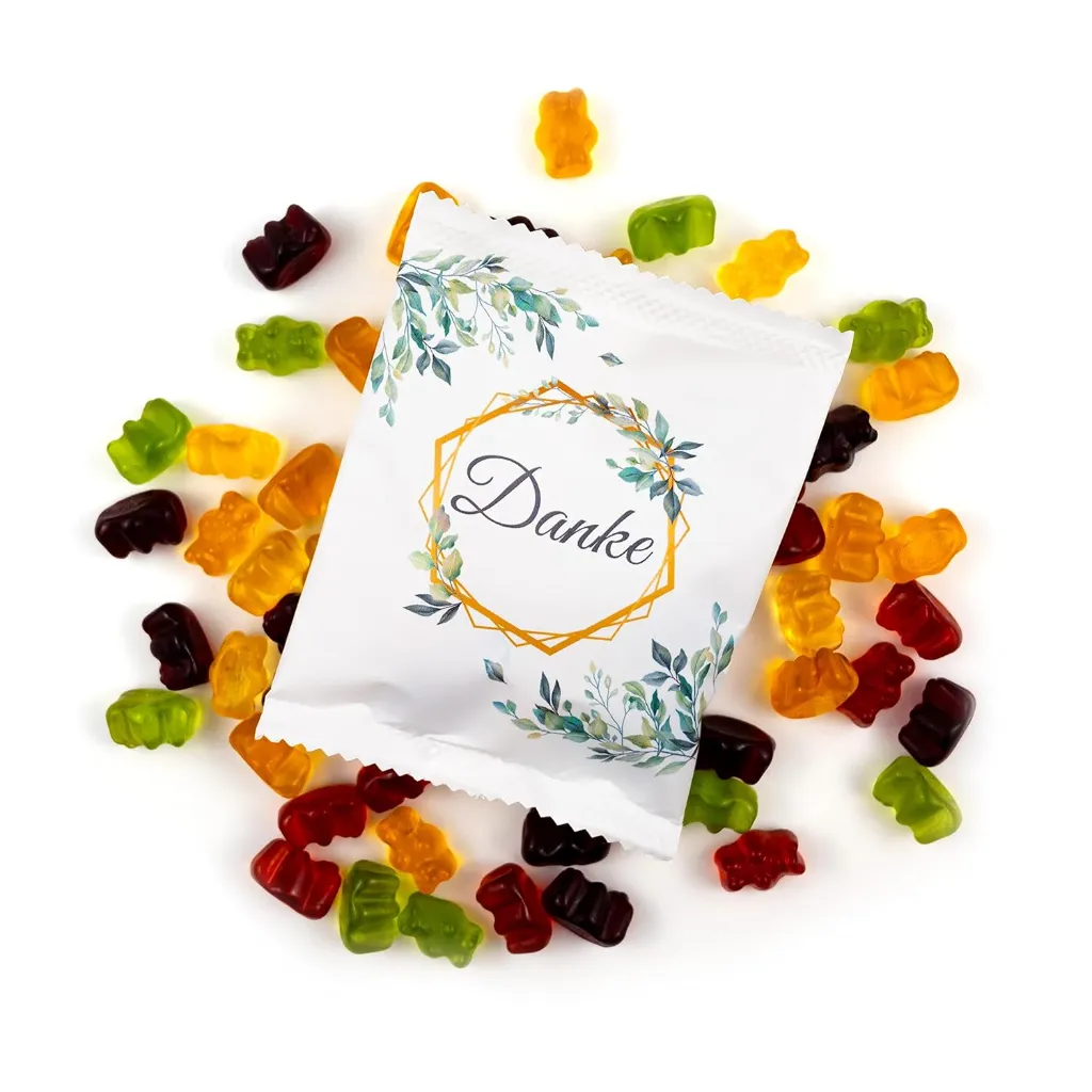 100 Fruchtgummitütchen