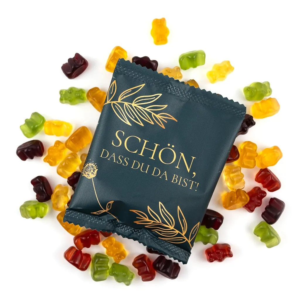 50 Fruchtgummitütchen