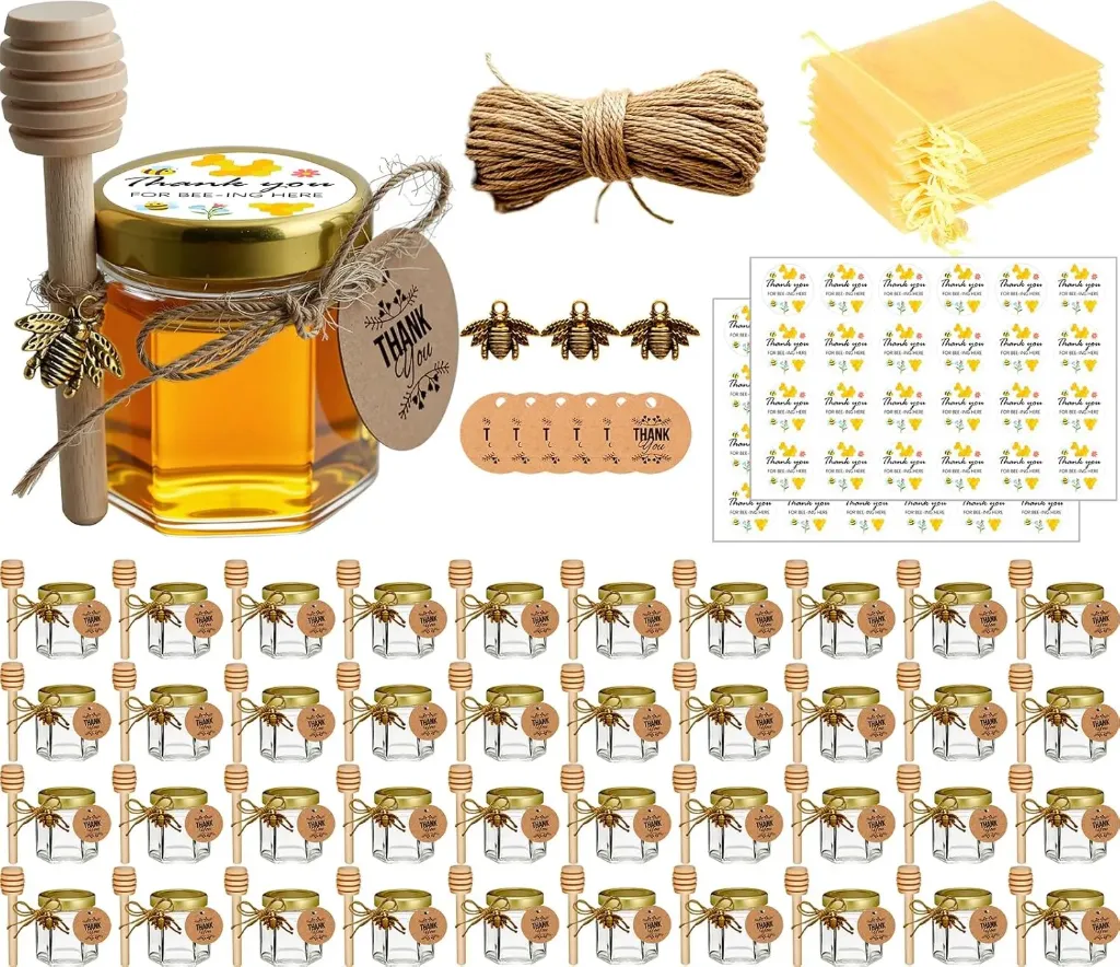 40 Mini Honiggläser