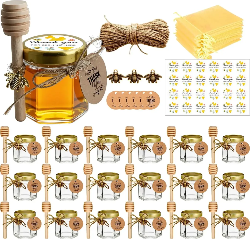 20 Mini Honiggläser