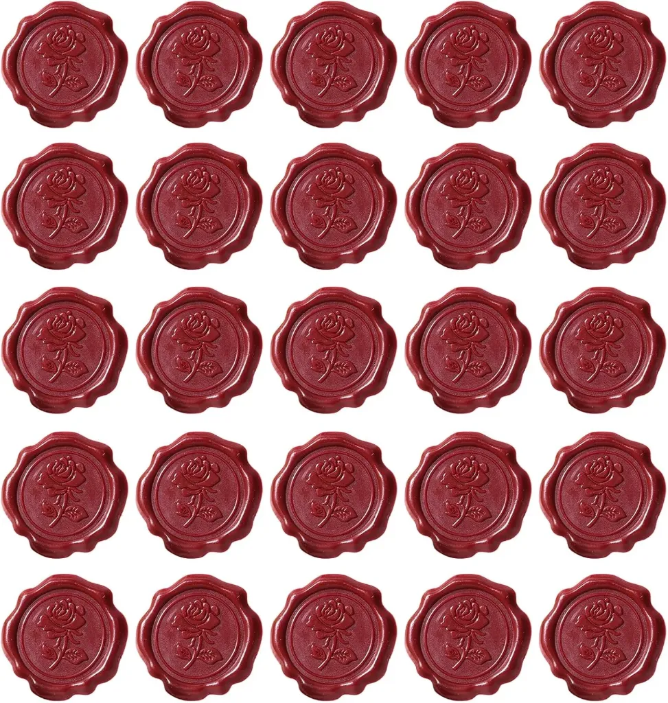 25 Wachssiegel