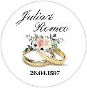 36 personalisierte Aufkleber