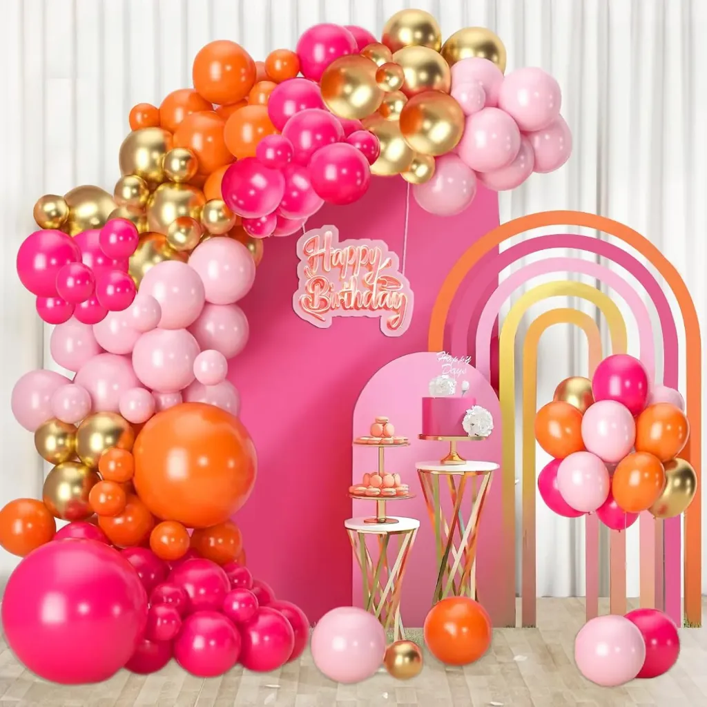 Luftballon Girlande