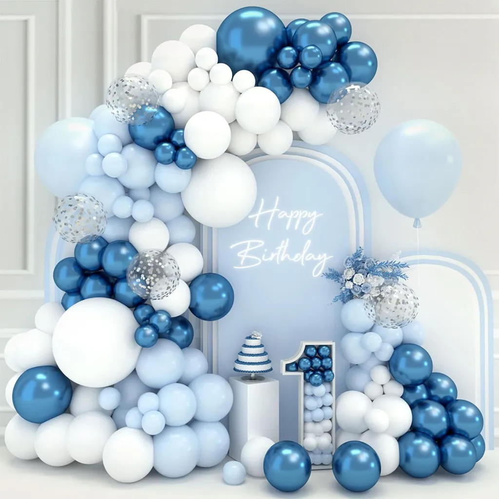 Luftballon Girlande