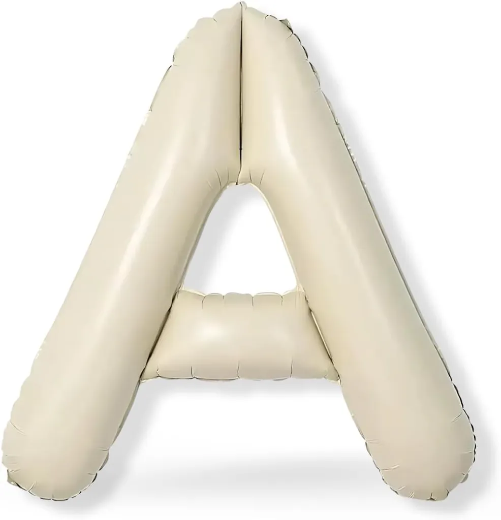 Buchstaben Luftballons