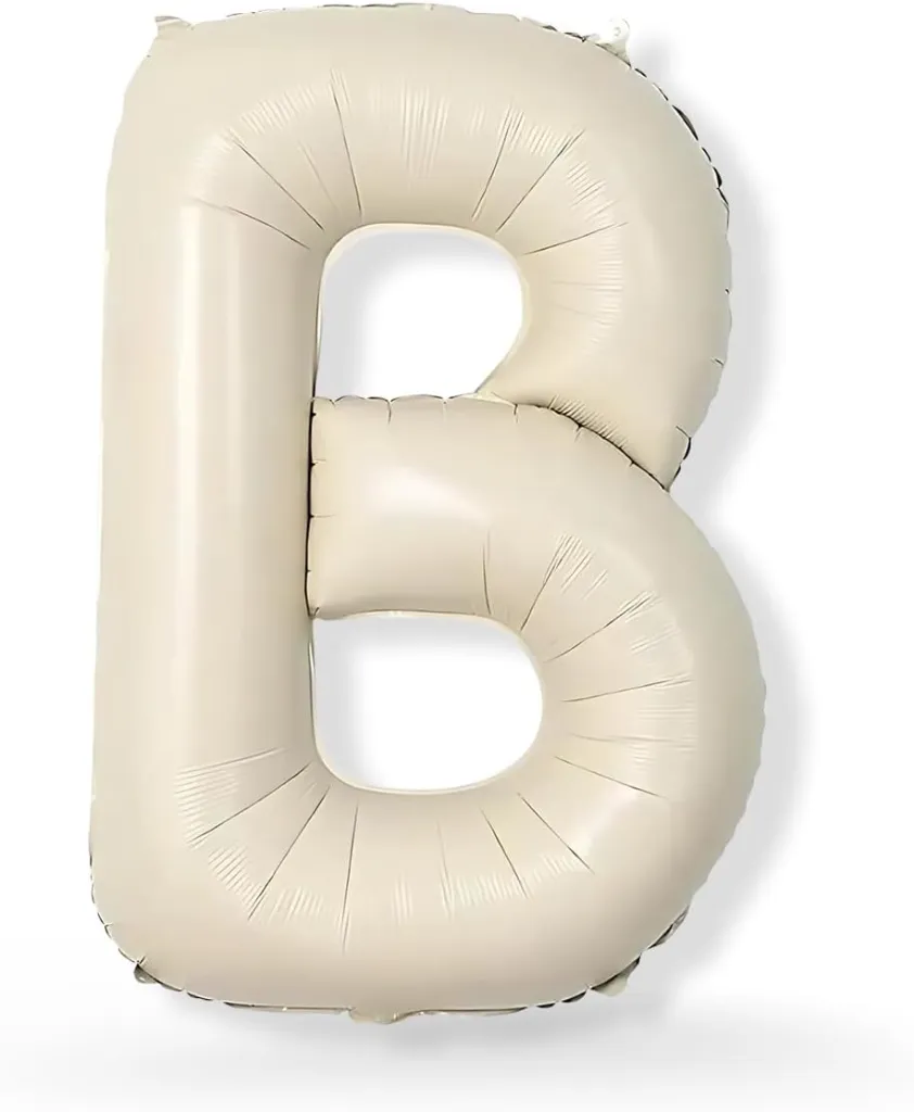 Buchstaben Luftballons