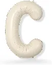 Buchstaben Luftballons