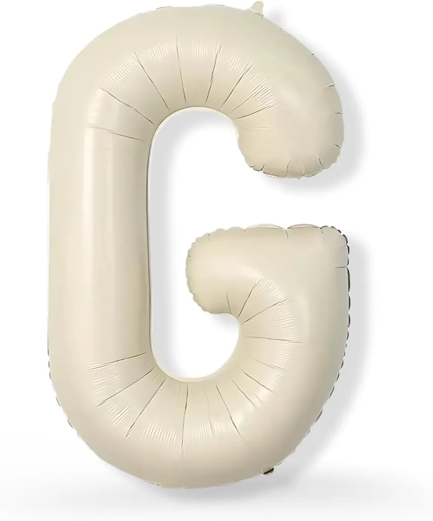 Buchstaben Luftballons